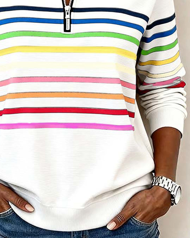 Marie - Jersey Casual con Comodidad y Estilo Colorido