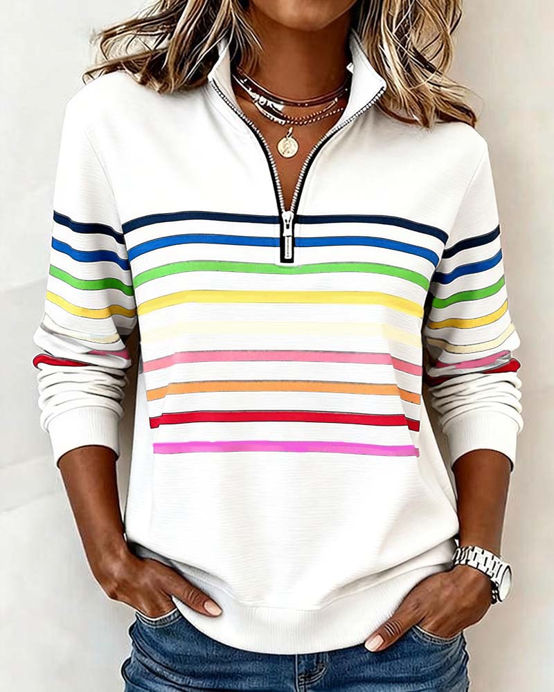 Marie - Jersey Casual con Comodidad y Estilo Colorido