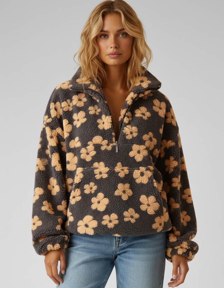 Daisy - Sudadera Fleece Bloom