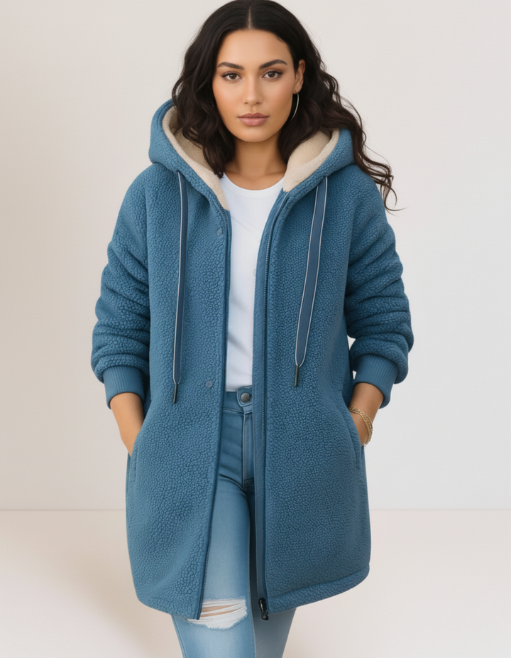 Marissa - Abrigo Polar con Capucha