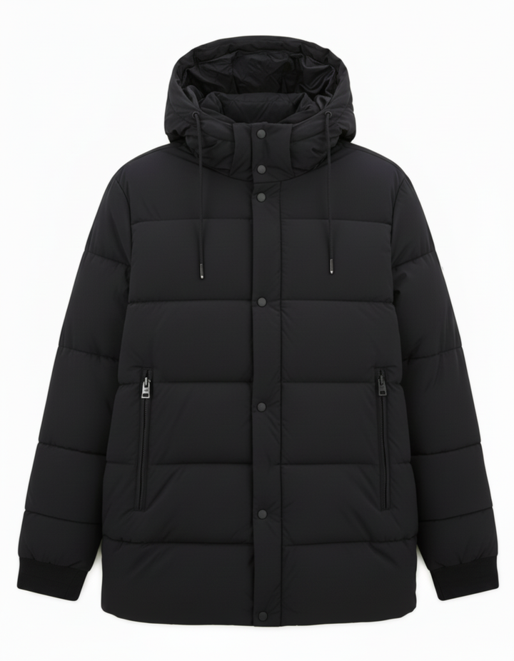 Tignes - Chaqueta Acolchada Negra