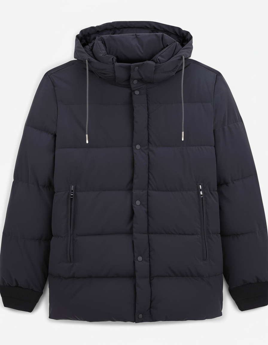 Tignes - Chaqueta Acolchada Azul Oscuro
