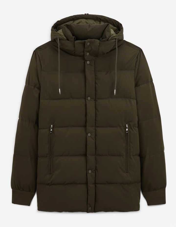Tignes - Chaqueta Acolchada Verde Militar