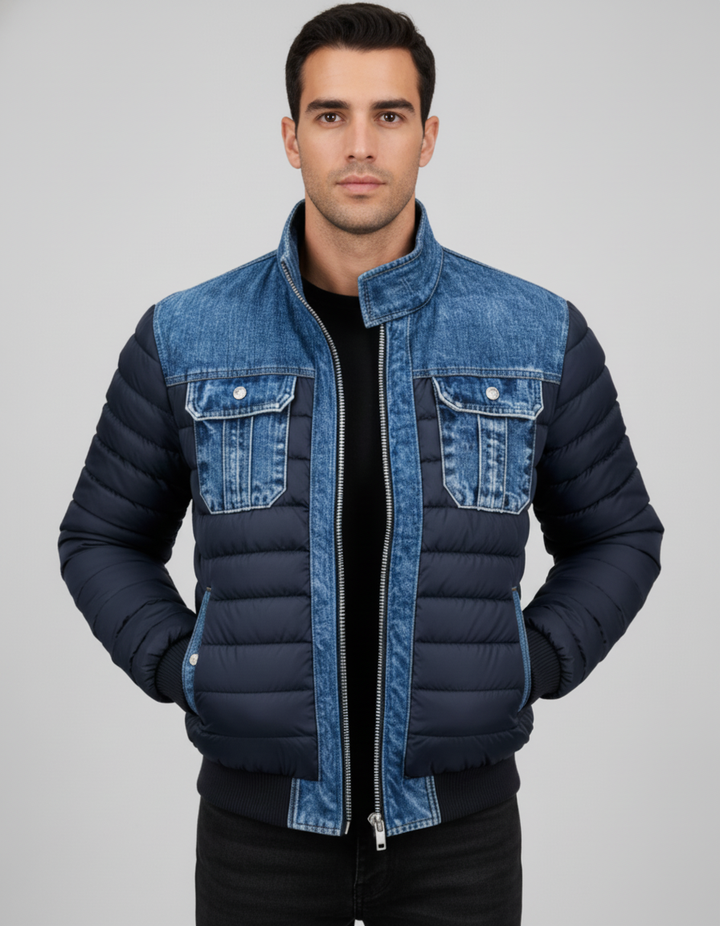 Lorenzo - Chaqueta Denim Acolchada