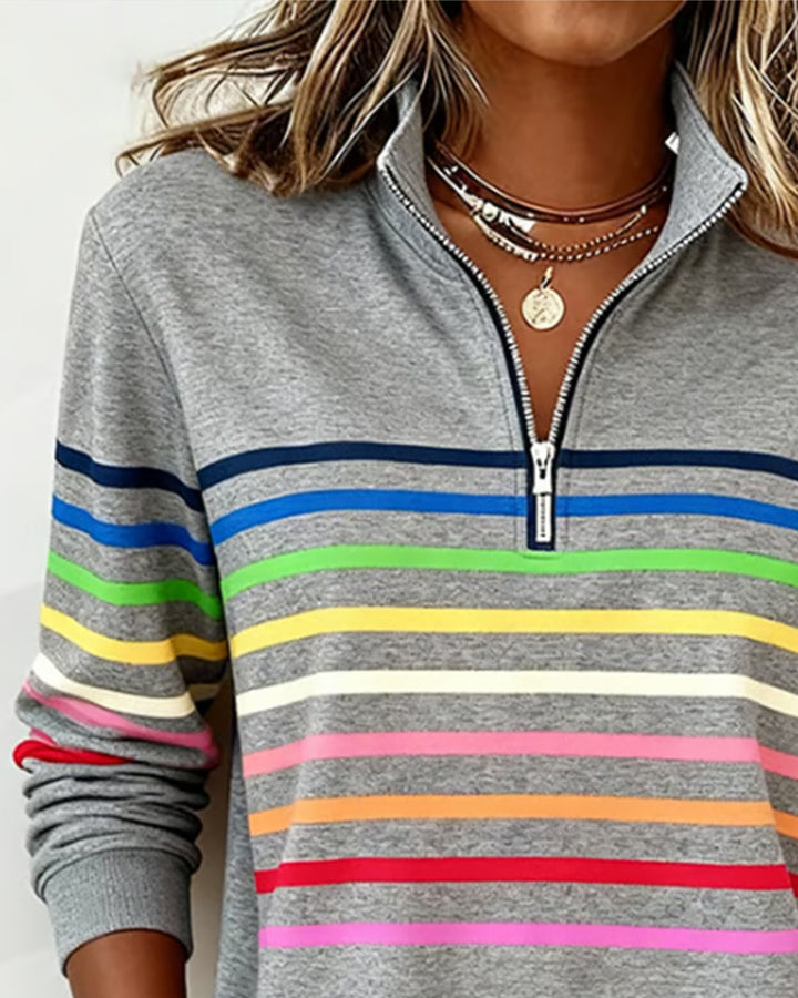 Marie - Jersey Casual con Comodidad y Estilo Colorido