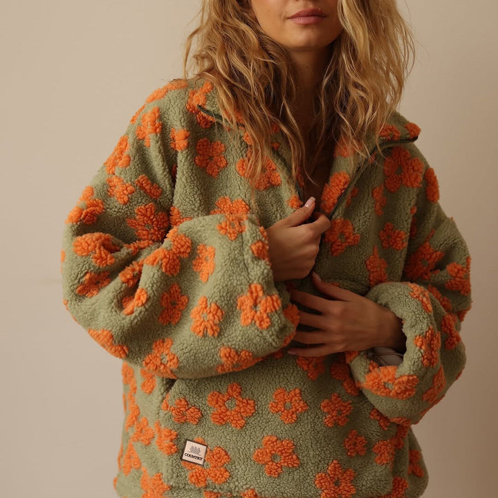 Daisy - Sudadera Fleece Bloom