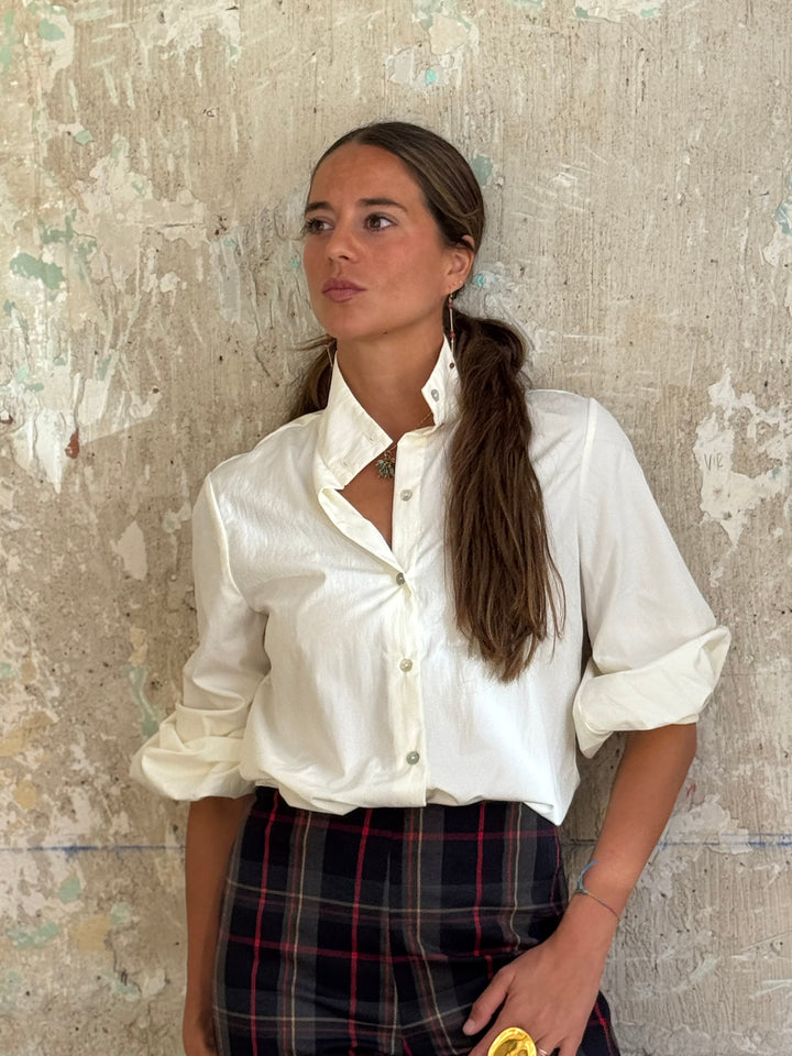 CAMISA BROOKLIN BEIGE.