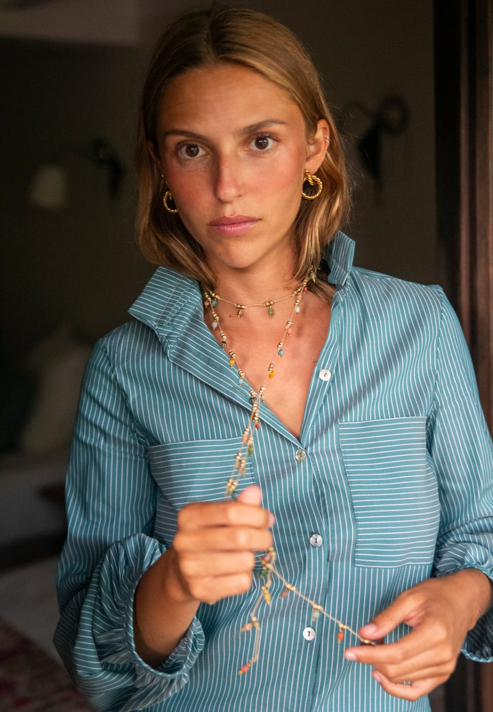 CAMISA NY VERDE.
