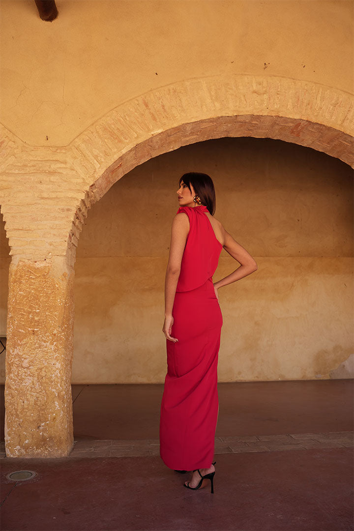Vestido Libana Rojo
