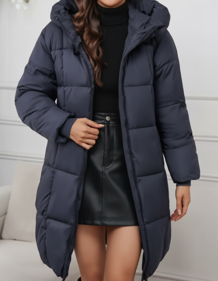 Camilla - Abrigo Ligero y Elegante de Invierno con Capucha