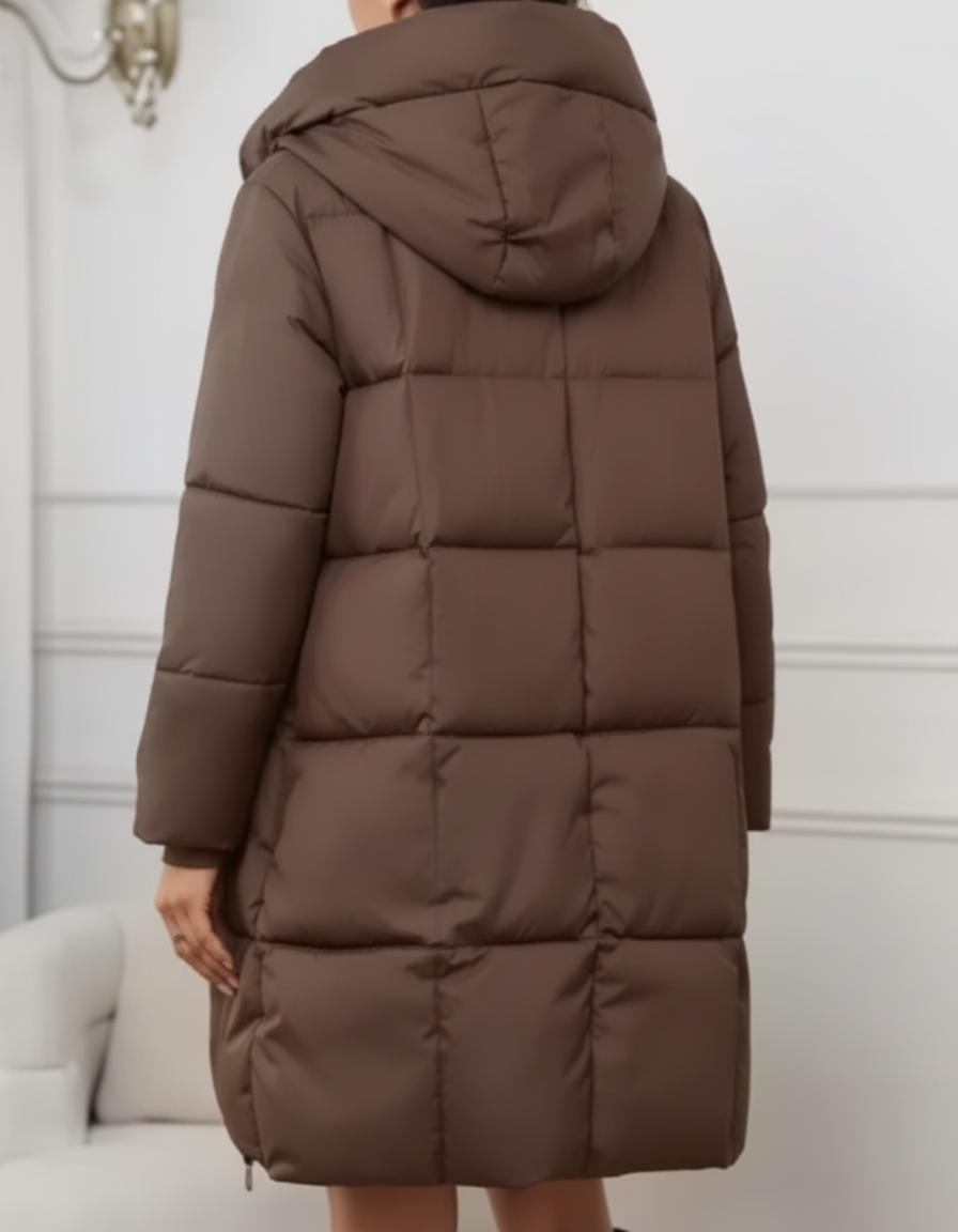 Camilla - Abrigo Ligero y Elegante de Invierno con Capucha
