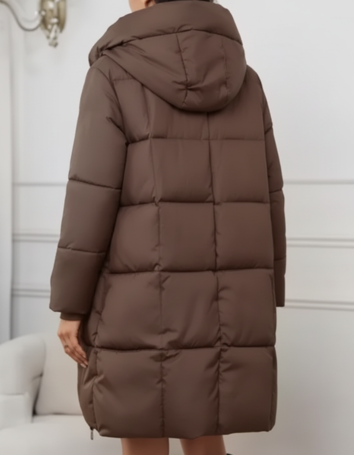 Camilla - Abrigo Ligero y Elegante de Invierno con Capucha