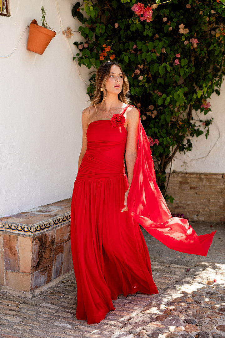 Vestido Soller Rojo