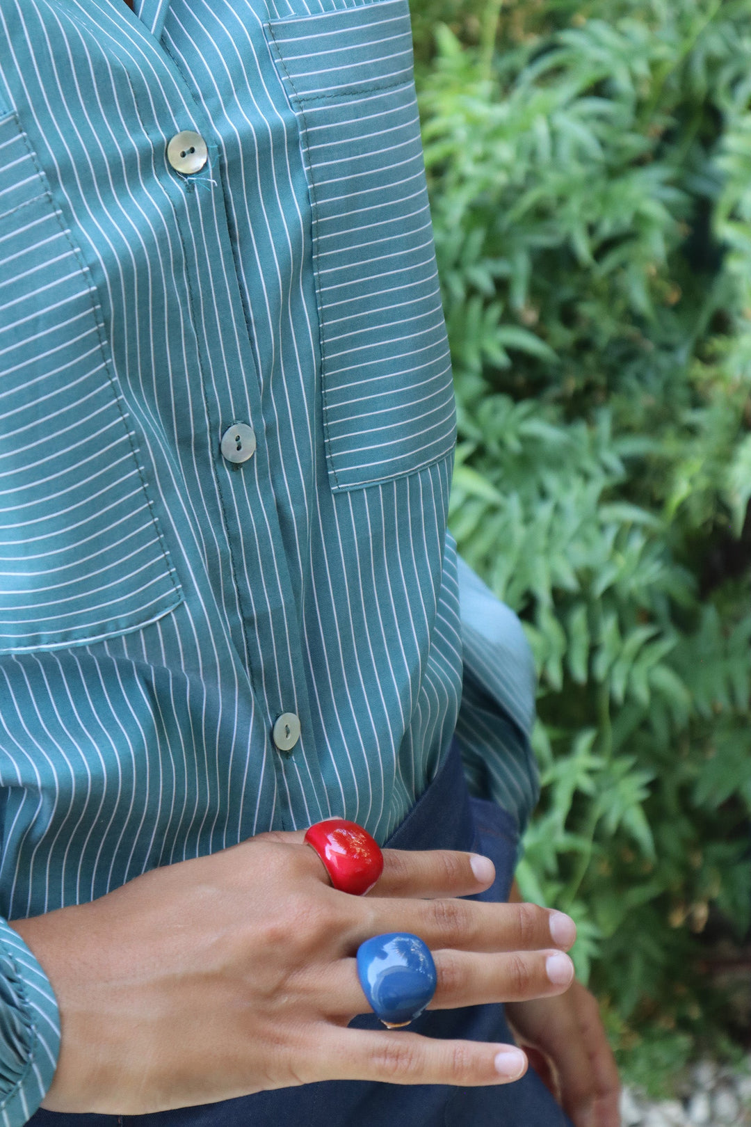 CAMISA NY VERDE.