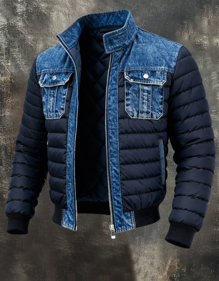 Lorenzo - Chaqueta Denim Acolchada