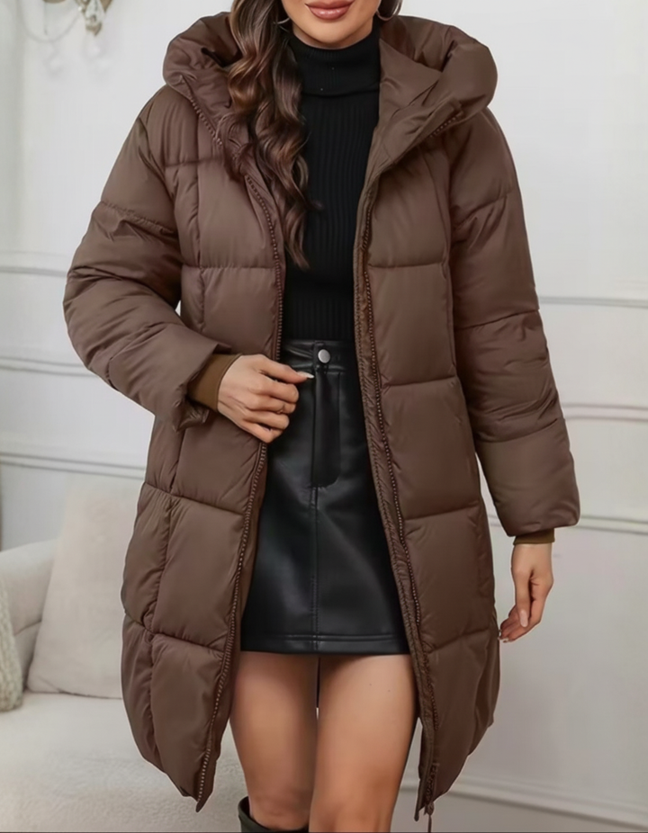 Camilla - Abrigo Ligero y Elegante de Invierno con Capucha