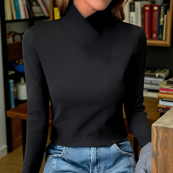 Olivia - Jersey de Cuello Alto