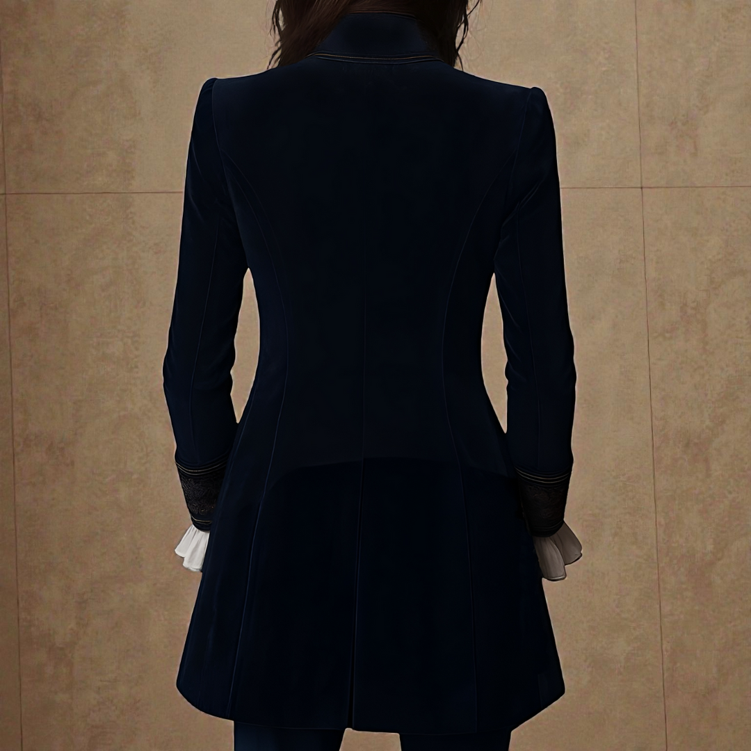 Nuria - Chaqueta Elegante de Terciopelo
