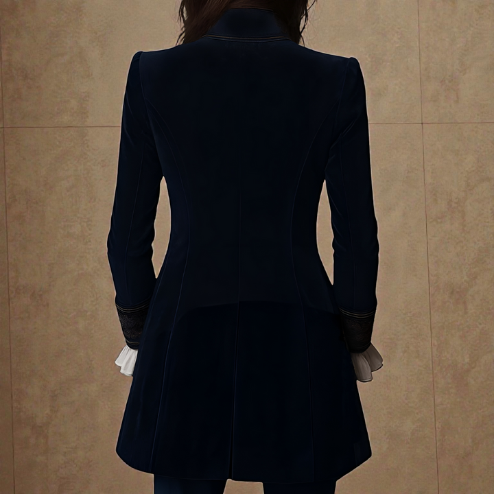 Nuria - Chaqueta Elegante de Terciopelo