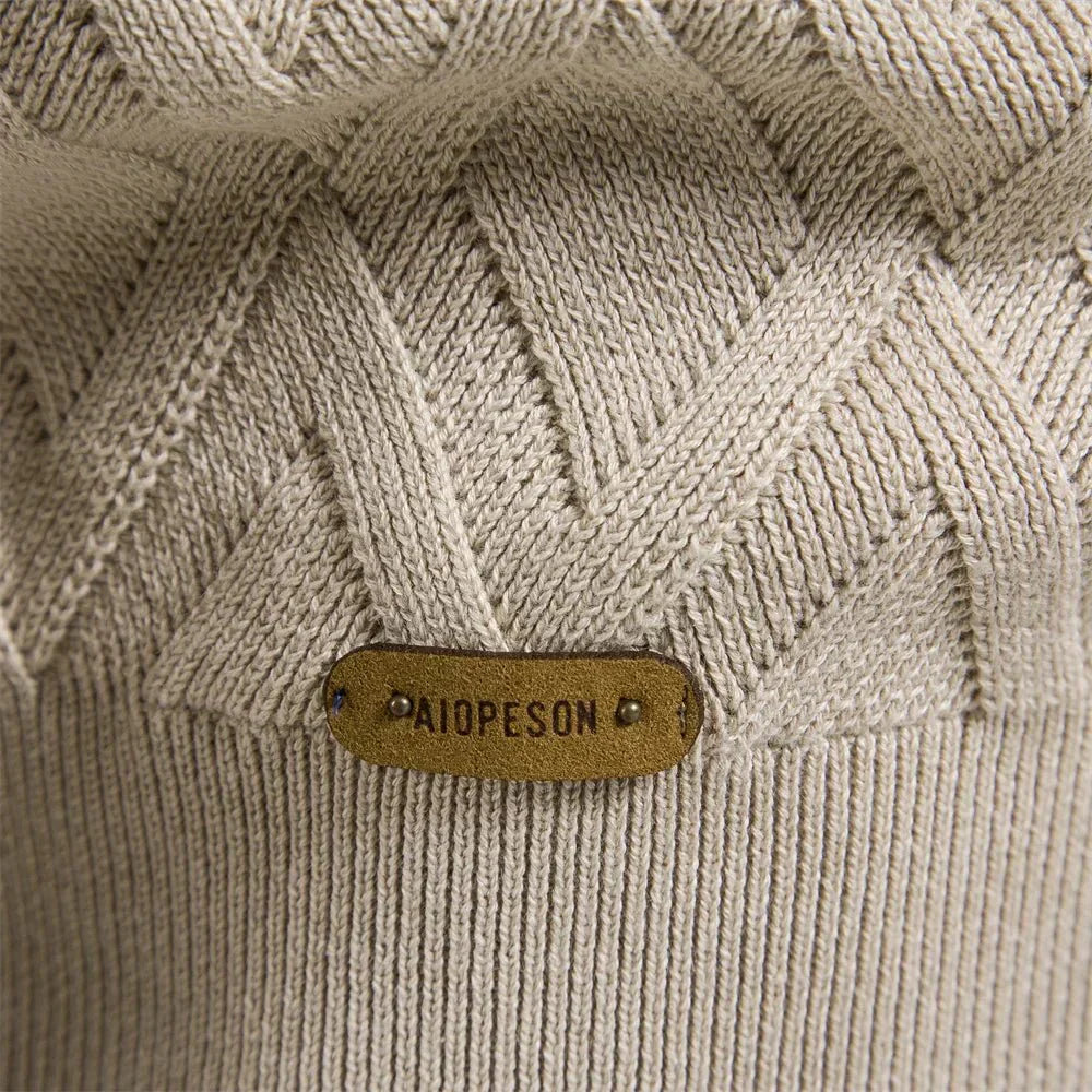 Nico - Suéter Elegante con Diseño de Rombos