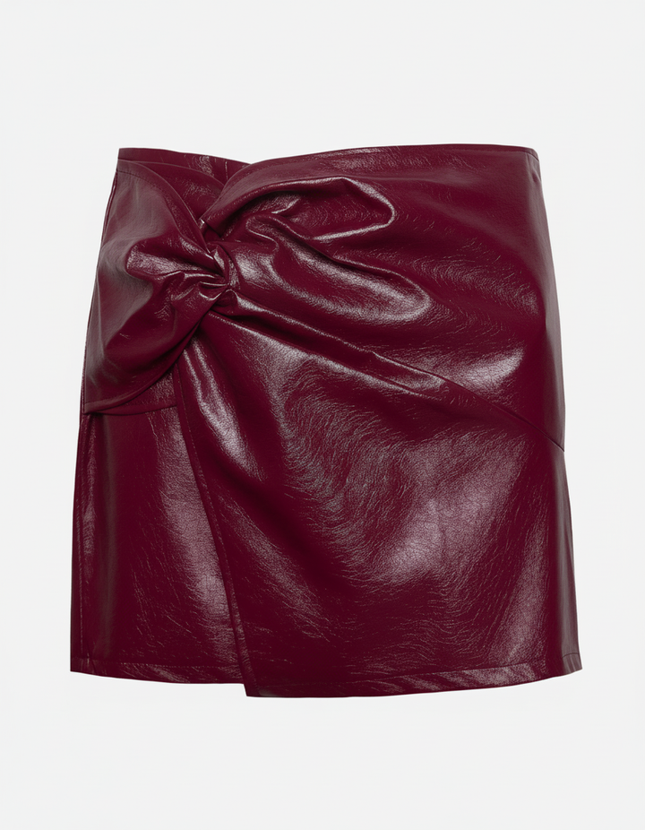 Sophie - Falda-Pantalón Efecto Cuero