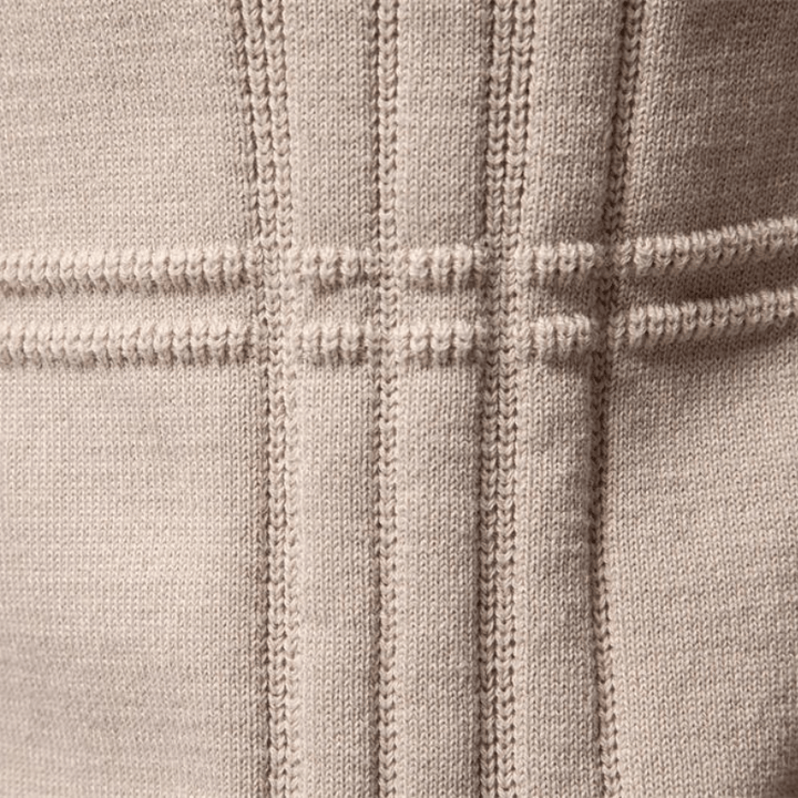 Massimo - Suéter Elegante con Diseño de Cuadros
