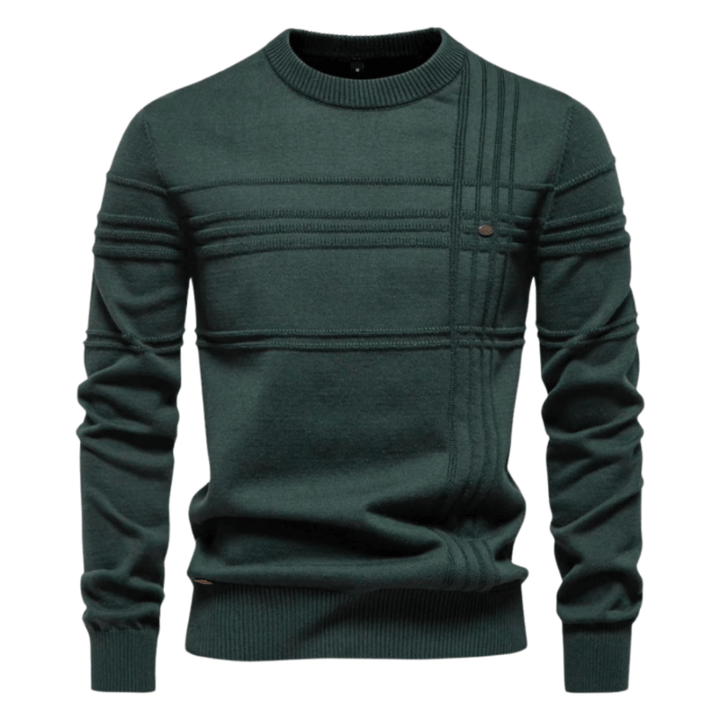 Massimo - Suéter Elegante con Diseño de Cuadros