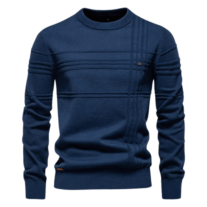 Massimo - Suéter Elegante con Diseño de Cuadros