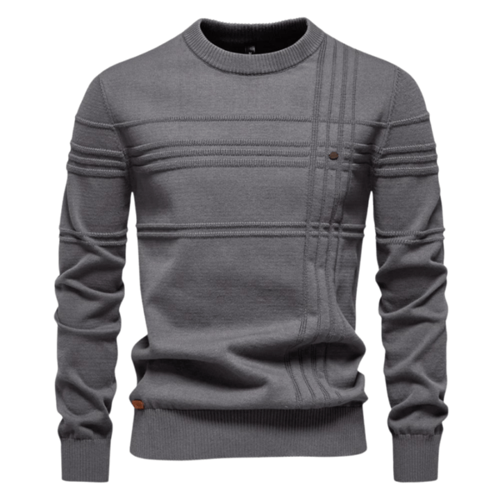 Massimo - Suéter Elegante con Diseño de Cuadros