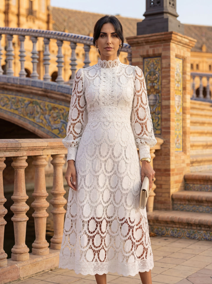Valentina | Vestido de Encaje Elegante para Ocasiones Especiales