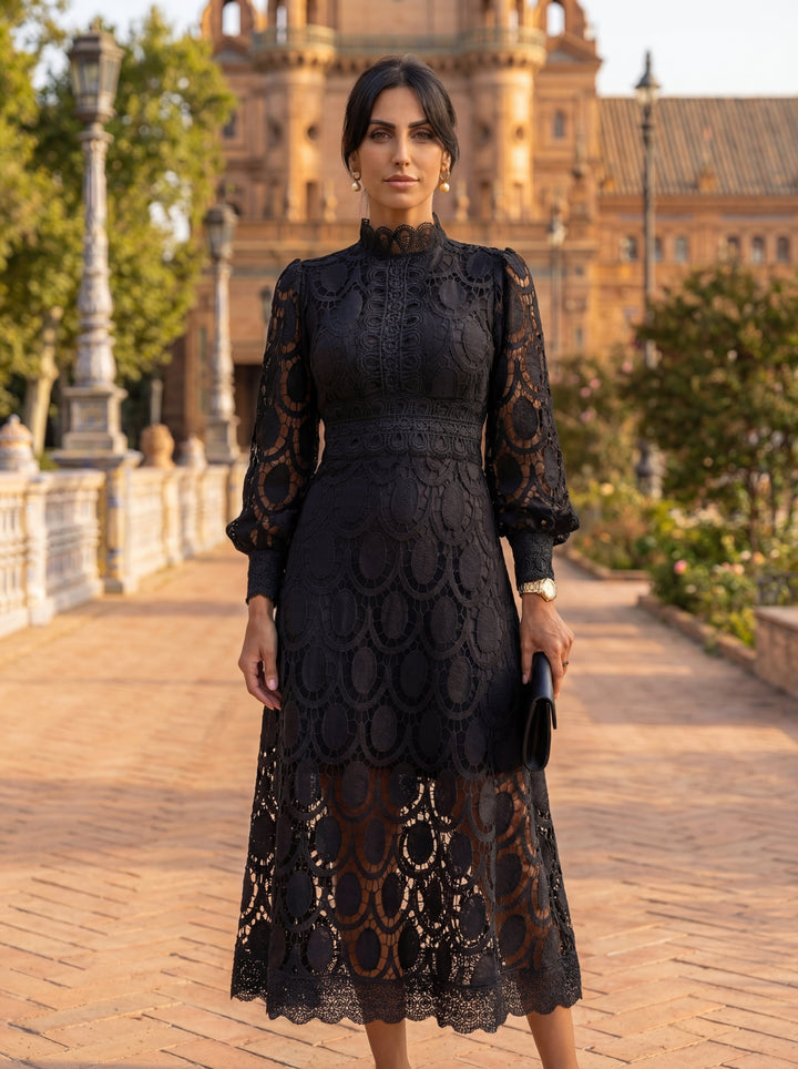 Valentina | Vestido de Encaje Elegante para Ocasiones Especiales