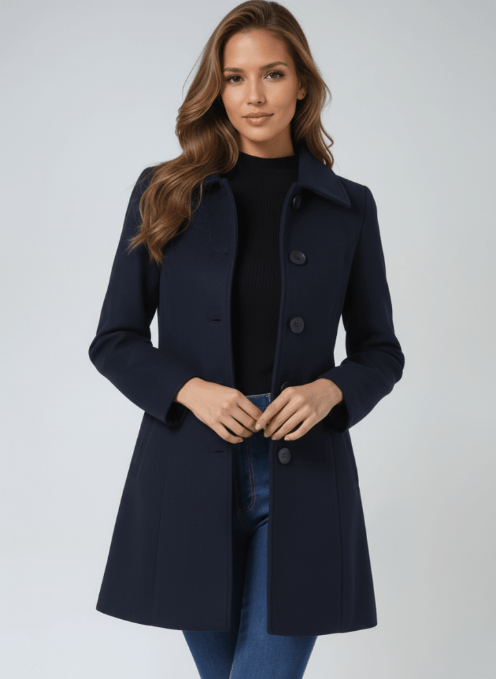 Helena - Abrigo de Invierno con Botones
