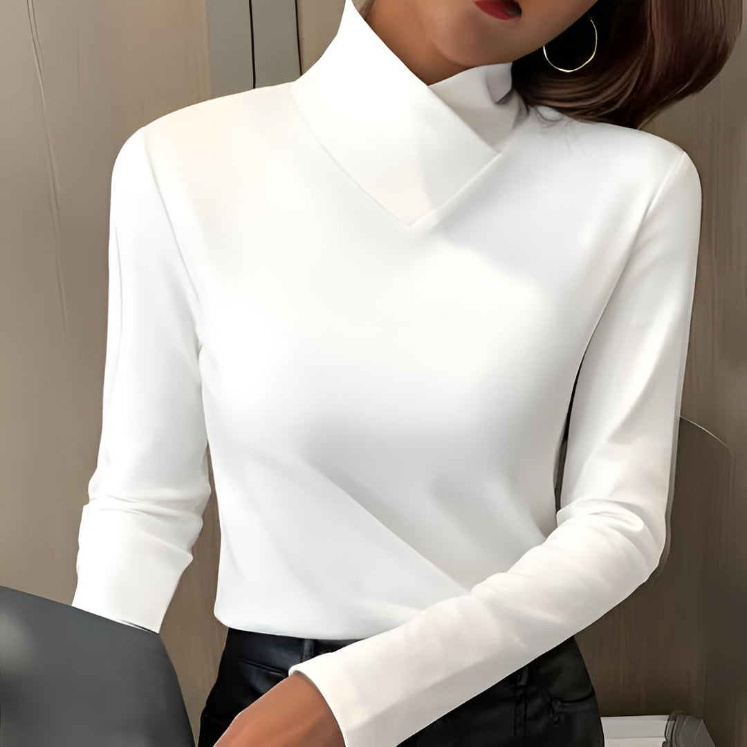 Olivia - Jersey de Cuello Alto
