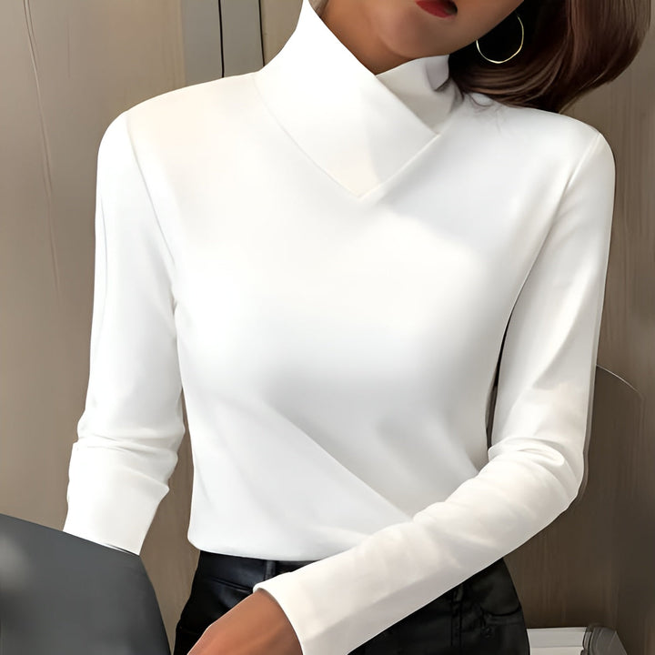 Olivia - Jersey de Cuello Alto