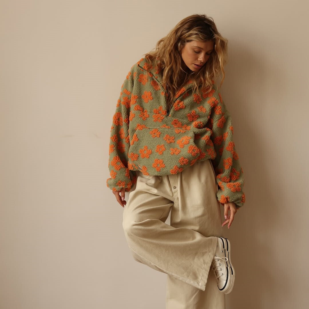Daisy - Sudadera Fleece Bloom